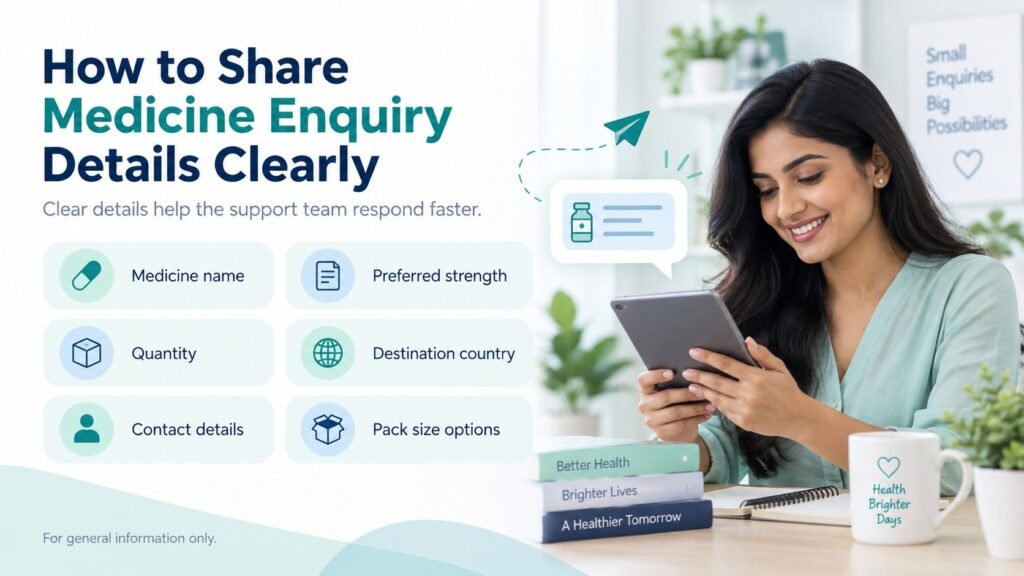 How to Share Medicine Enquiry Details Clearly